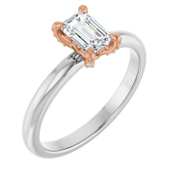 Claw-Prong Accented Engagement Ring J. Thomas Jewelers Rochester Hills, MI