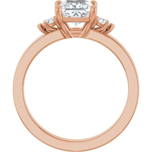 Three-Stone Engagement Ring Image 2 Northwood Jewelers Northwood, OH