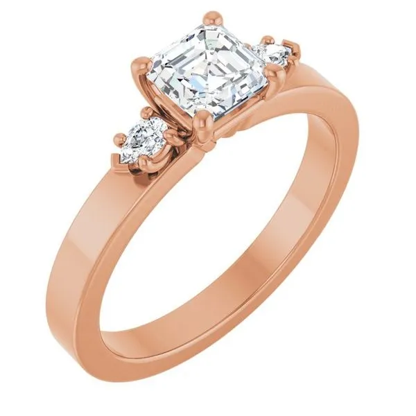 Three-Stone Engagement Ring Clater Jewelers Louisville, KY