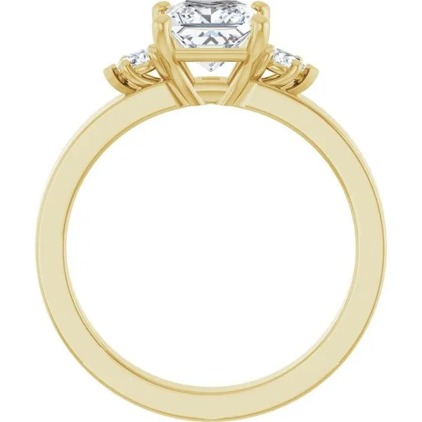 Three-Stone Engagement Ring Image 2 The Ring Austin Round Rock, TX