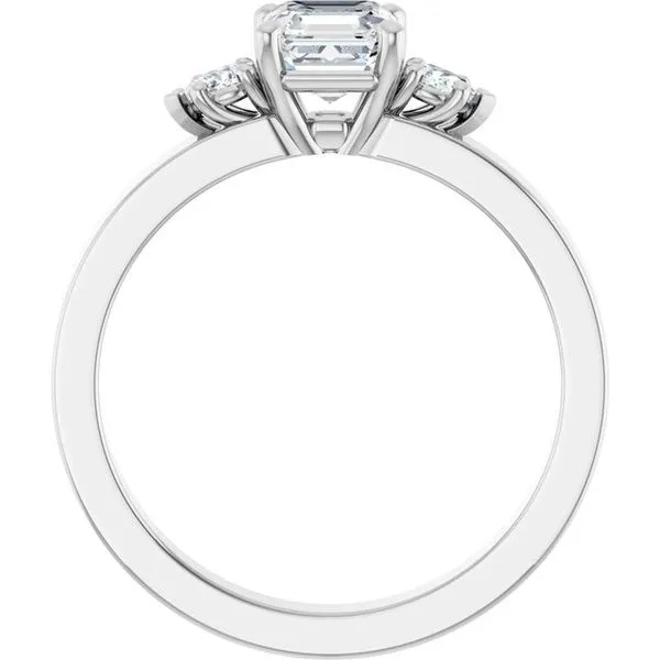 Three-Stone Engagement Ring Image 2 The Ring Austin Round Rock, TX