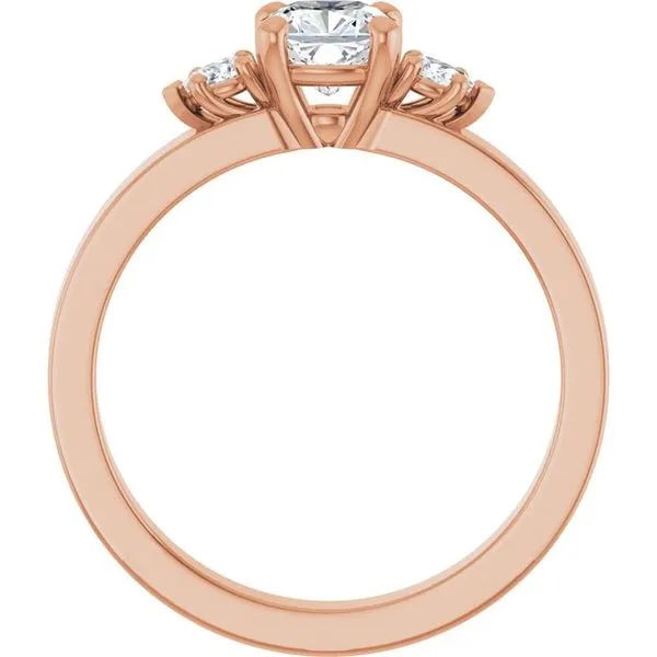 Three-Stone Engagement Ring Image 2 Northwood Jewelers Northwood, OH