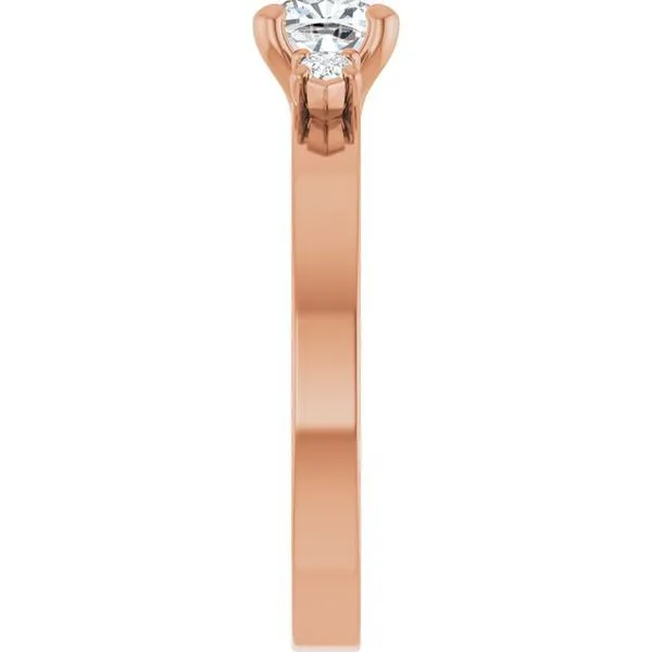 Three-Stone Engagement Ring Image 4 The Ring Austin Round Rock, TX