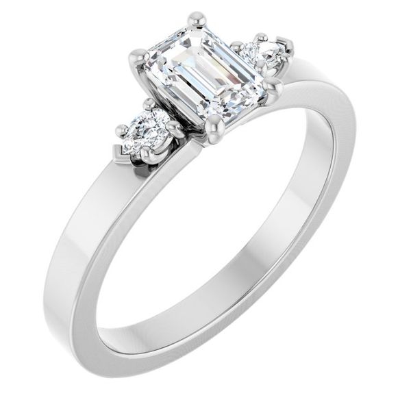 Three-Stone Engagement Ring
