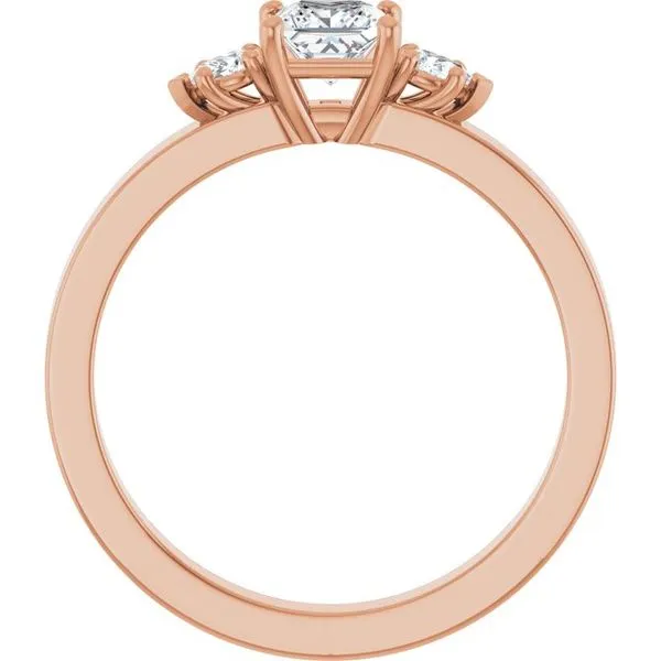 Three-Stone Engagement Ring Image 2 Northwood Jewelers Northwood, OH