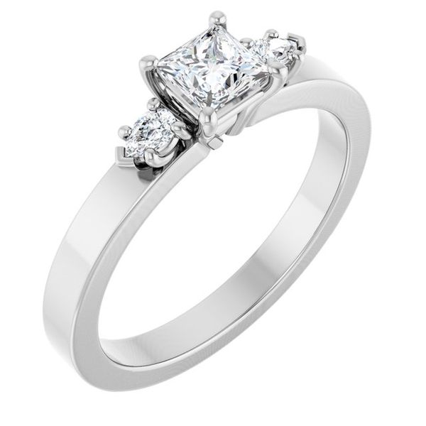 Three-Stone Engagement Ring
