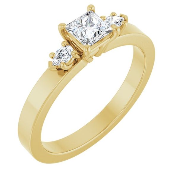 Three-Stone Engagement Ring