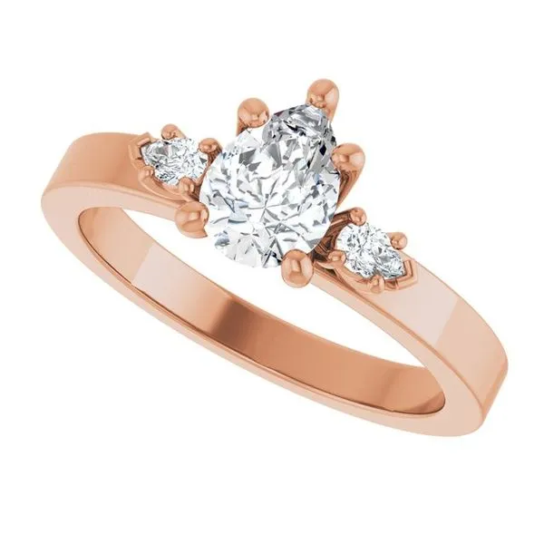 Three-Stone Engagement Ring Image 5 The Ring Austin Round Rock, TX