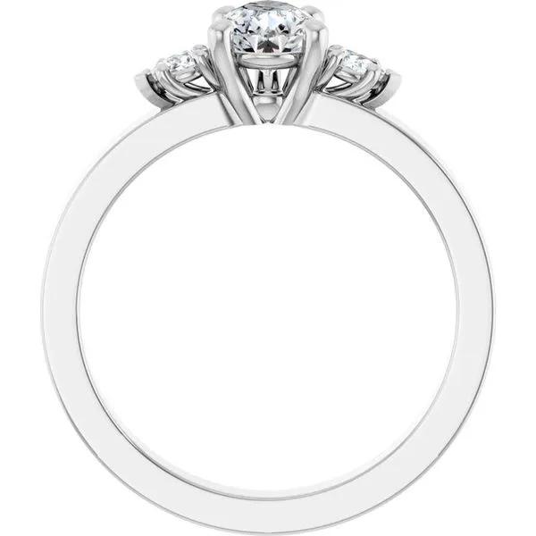 Three-Stone Engagement Ring Image 2 The Ring Austin Round Rock, TX