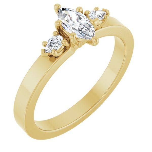 Three-Stone Engagement Ring