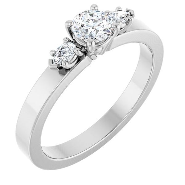 Three-Stone Engagement Ring