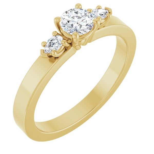 Three-Stone Engagement Ring