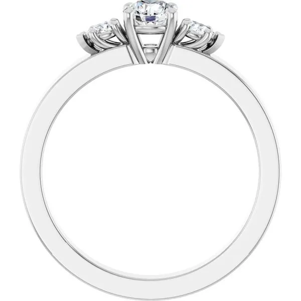 Three-Stone Engagement Ring Image 2 The Ring Austin Round Rock, TX