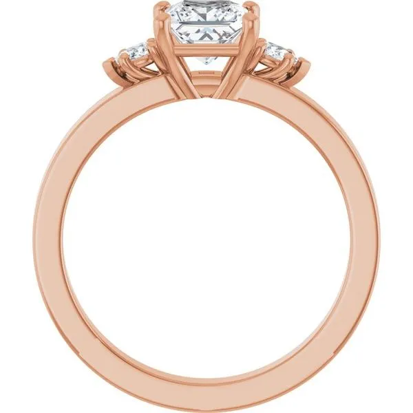 Three-Stone Engagement Ring Image 2 Clater Jewelers Louisville, KY