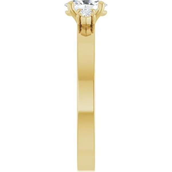 Three-Stone Engagement Ring Image 4 The Ring Austin Round Rock, TX