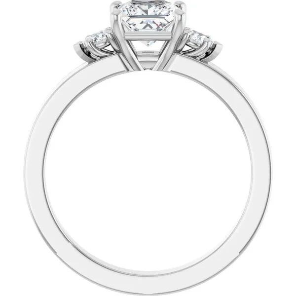 Three-Stone Engagement Ring Image 2 Rox Atlanta Jewelers Decatur, GA