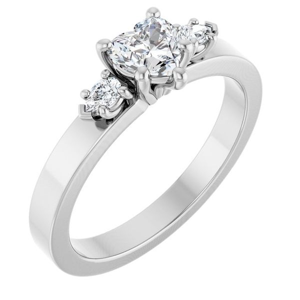 Three-Stone Engagement Ring