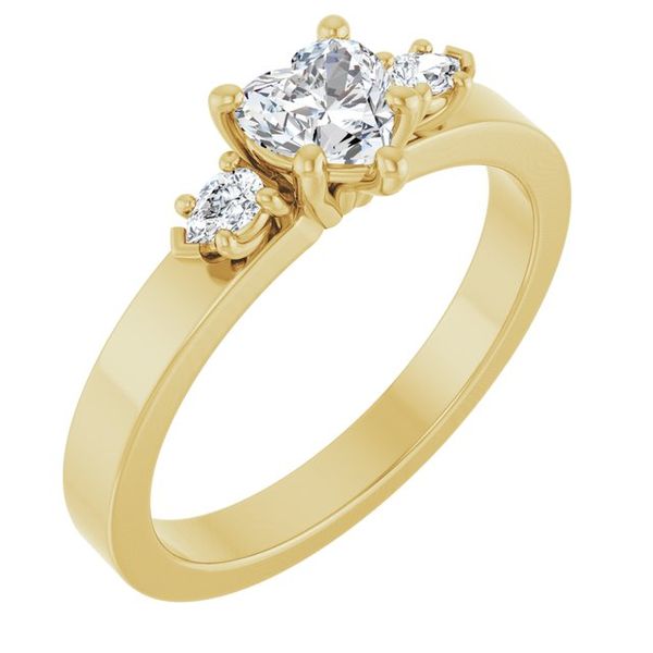 Three-Stone Engagement Ring