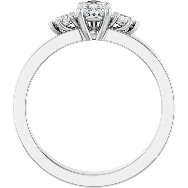 Three-Stone Engagement Ring Image 2 The Ring Austin Round Rock, TX