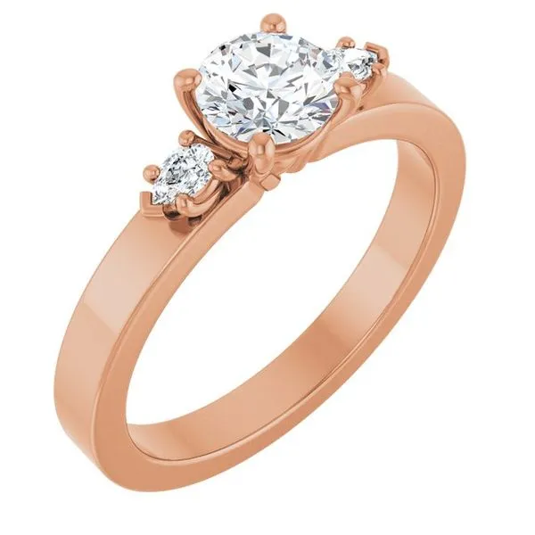 Three-Stone Engagement Ring Northwood Jewelers Northwood, OH