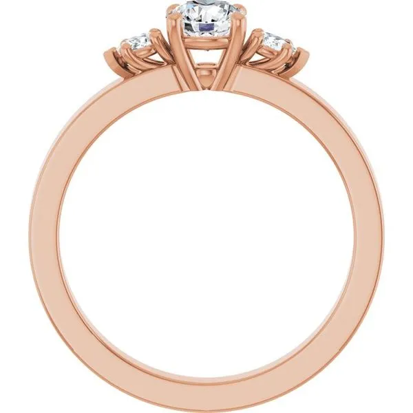 Three-Stone Engagement Ring Image 2 Don's Jewelry & Design Washington, IA