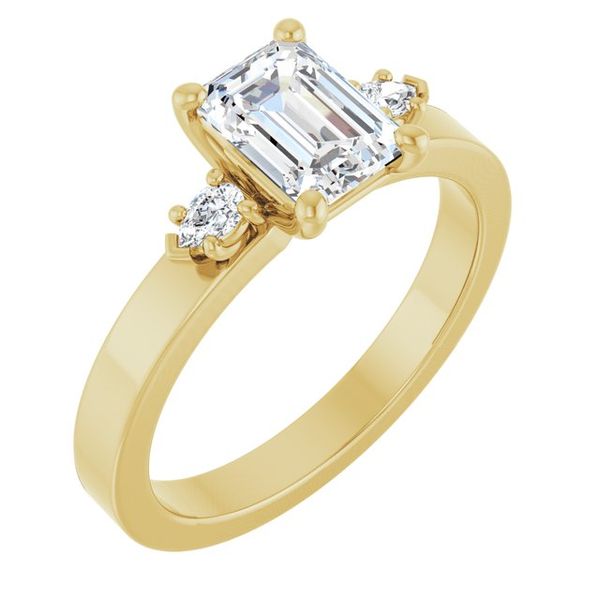 Three-Stone Engagement Ring