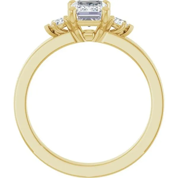 Three-Stone Engagement Ring Image 2 The Ring Austin Round Rock, TX