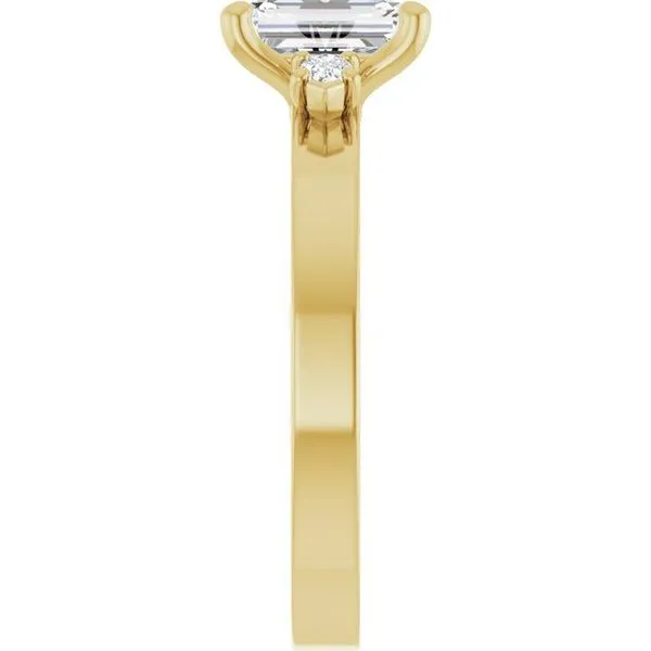 Three-Stone Engagement Ring Image 4 The Ring Austin Round Rock, TX