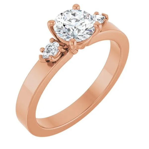 Three-Stone Engagement Ring Northwood Jewelers Northwood, OH