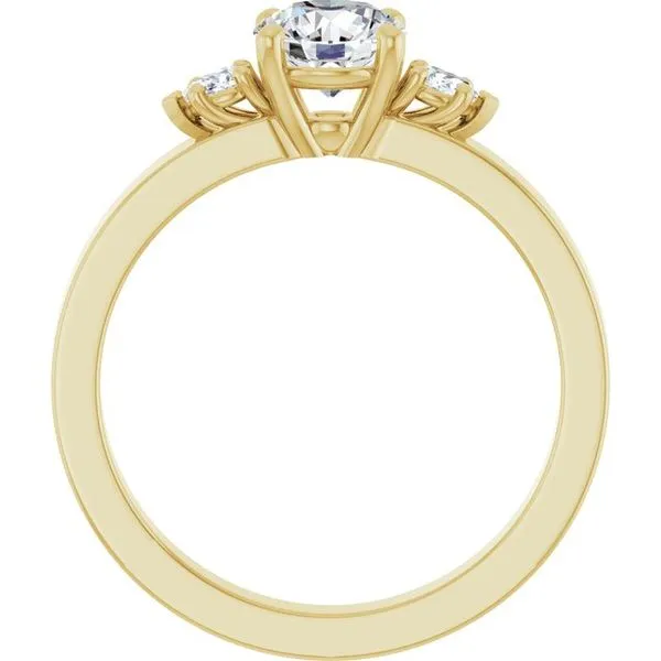 Three-Stone Engagement Ring Image 2 The Ring Austin Round Rock, TX