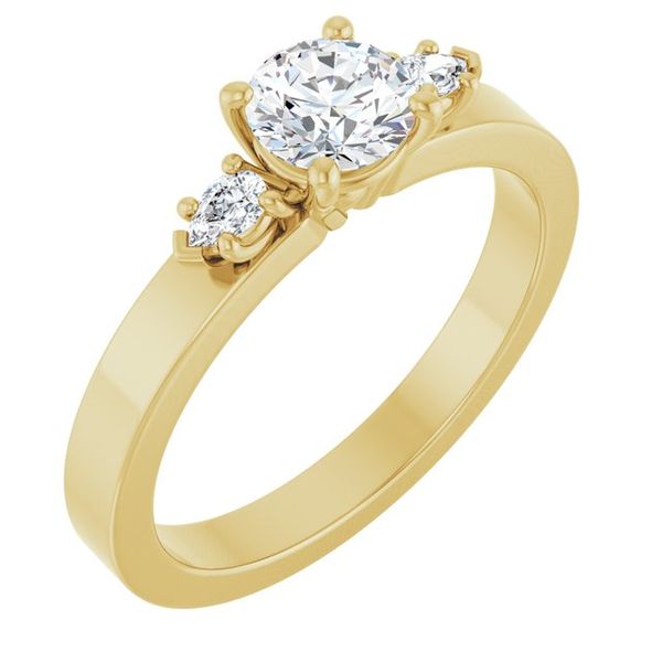 Three-Stone Engagement Ring