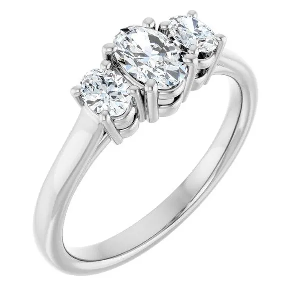Three-Stone Engagement Ring Natale Jewelers Sewell, NJ