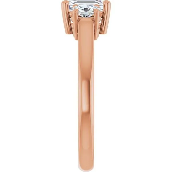 Three-Stone Engagement Ring Image 4 Paul James Jewelers Angels Camp, CA