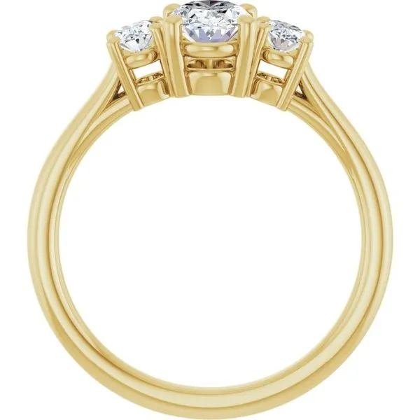 Three-Stone Engagement Ring Image 2 The Ring Austin Round Rock, TX