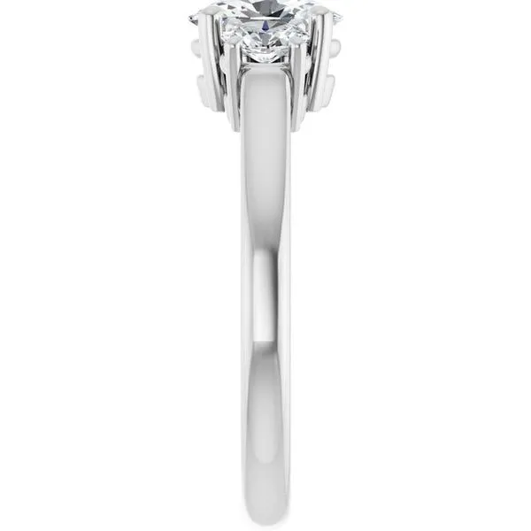 Three-Stone Engagement Ring Image 4 Virtus Collective Newport Beach , CA