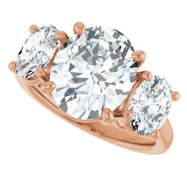 Three-Stone Engagement Ring Image 5 J. Thomas Jewelers Rochester Hills, MI