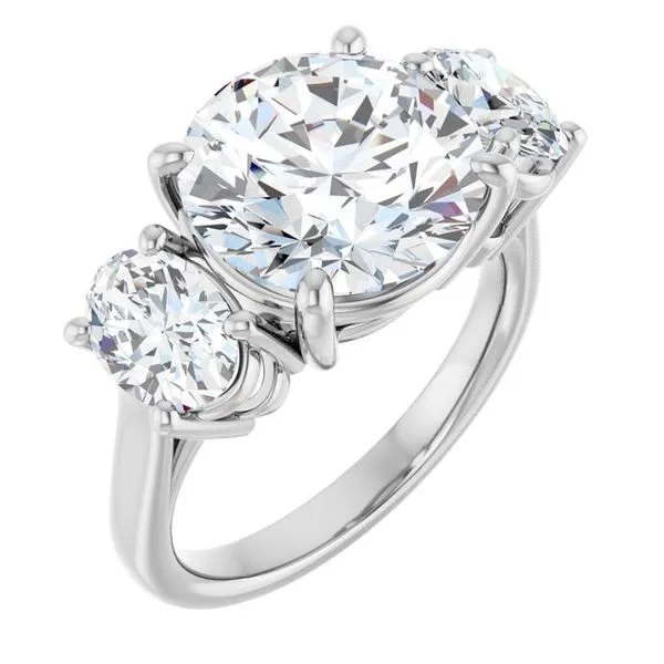 Three-Stone Engagement Ring Shipley's Fine Jewelry Hampstead, MD