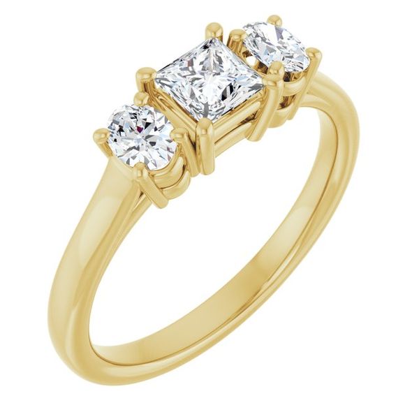 Three-Stone Engagement Ring
