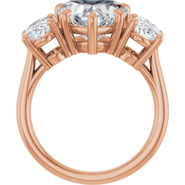 Three-Stone Engagement Ring Image 2 Shipley's Fine Jewelry Hampstead, MD