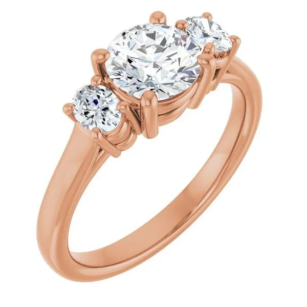 Three-Stone Engagement Ring Paul James Jewelers Angels Camp, CA