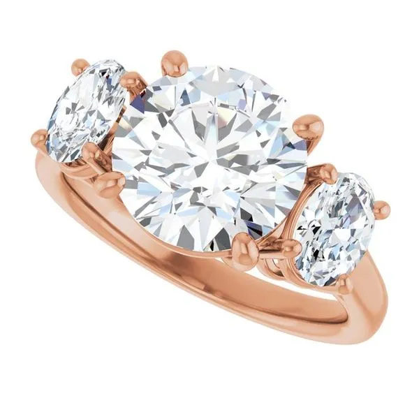 Three-Stone Engagement Ring Image 5 Shipley's Fine Jewelry Hampstead, MD