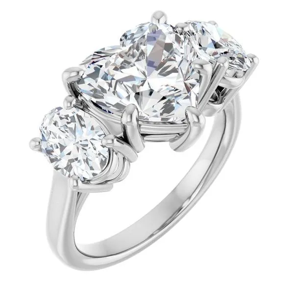 Three-Stone Engagement Ring Shipley's Fine Jewelry Hampstead, MD