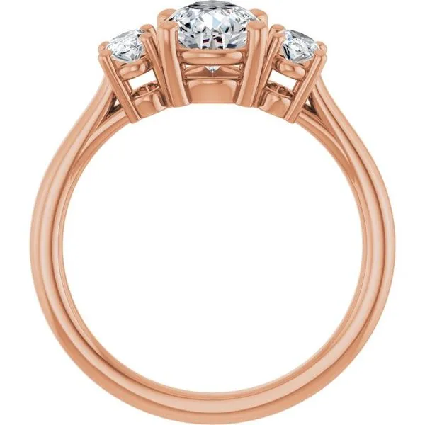 Three-Stone Engagement Ring Image 2 Virtus Collective Newport Beach , CA