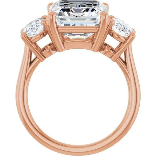 Three-Stone Engagement Ring Image 2 J. Thomas Jewelers Rochester Hills, MI