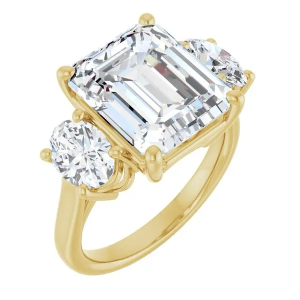 Three-Stone Engagement Ring Shipley's Fine Jewelry Hampstead, MD