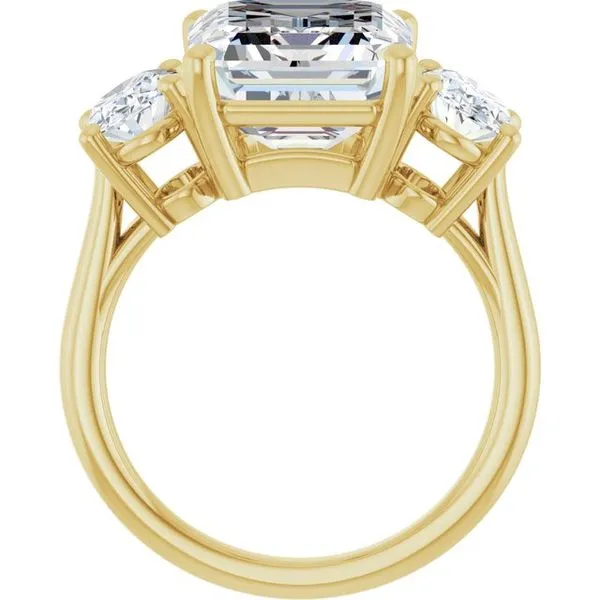 Three-Stone Engagement Ring Image 2 The Ring Austin Round Rock, TX