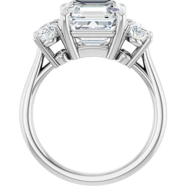 Three-Stone Engagement Ring Image 2 The Ring Austin Round Rock, TX