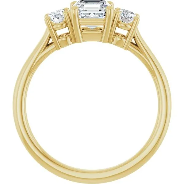 Three-Stone Engagement Ring Image 2 Shipley's Fine Jewelry Hampstead, MD