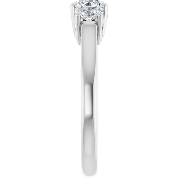 Three-Stone Engagement Ring Image 4 J. Thomas Jewelers Rochester Hills, MI