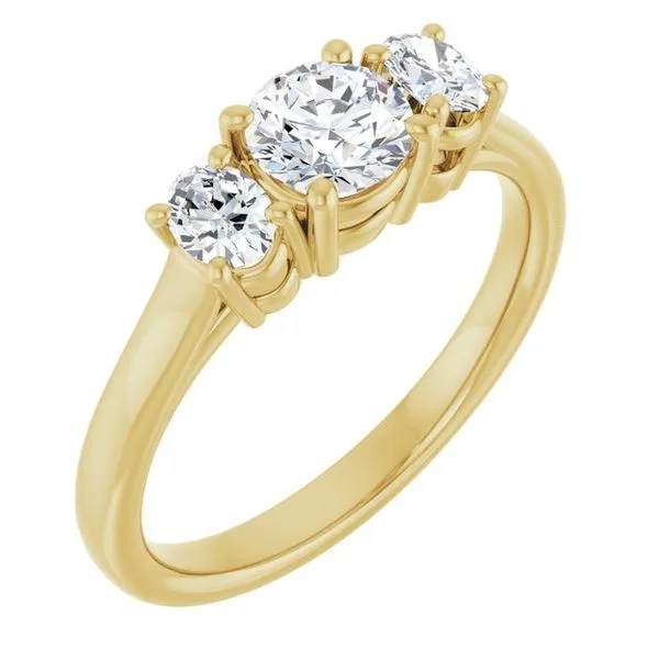 Three-Stone Engagement Ring Natale Jewelers Sewell, NJ